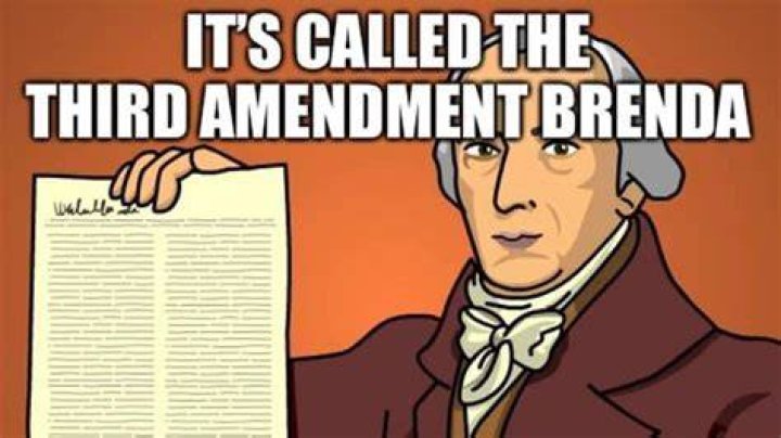 3rd Amendment Memes: The Intersection of History, Humor, and Constitutional Rights