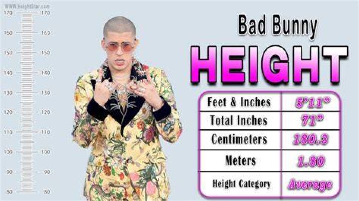 Bad Bunny's Height: How Tall Is the Reggaeton Star?