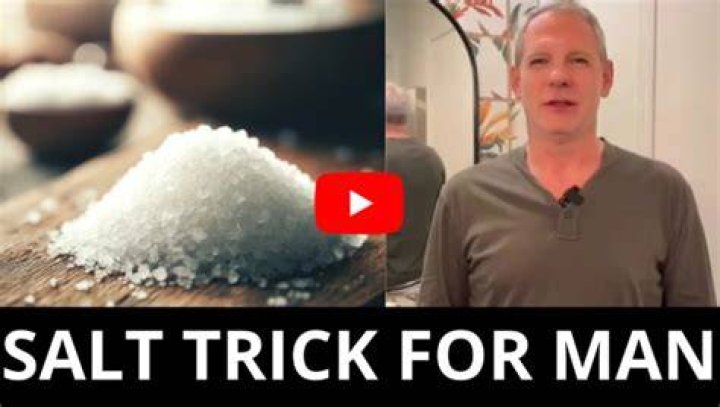 Boost Your Libido: The Salt Trick Explained for Men