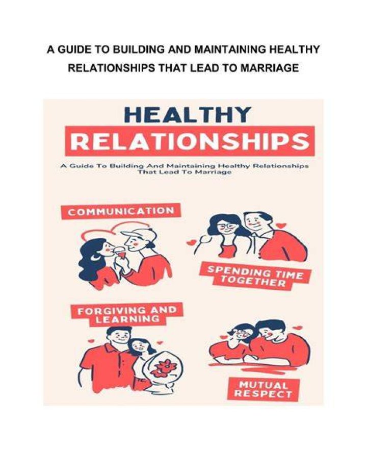 Building Healthy Relationships: A Comprehensive Guide to Lasting Connections