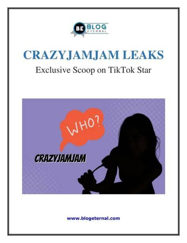 CrazyJamJam Leaked: Shocking Details Revealed