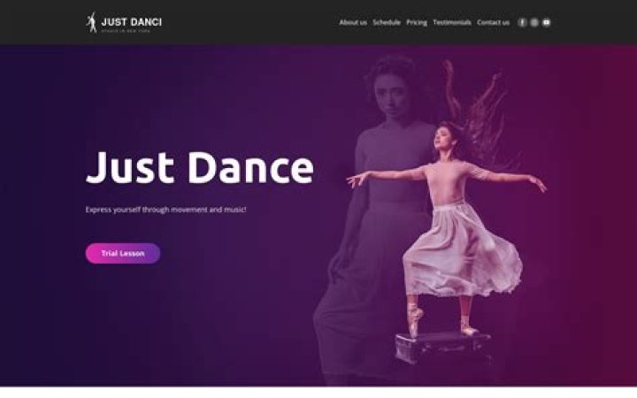Dance Studio Website Design: Crafting a Digital Space That Moves