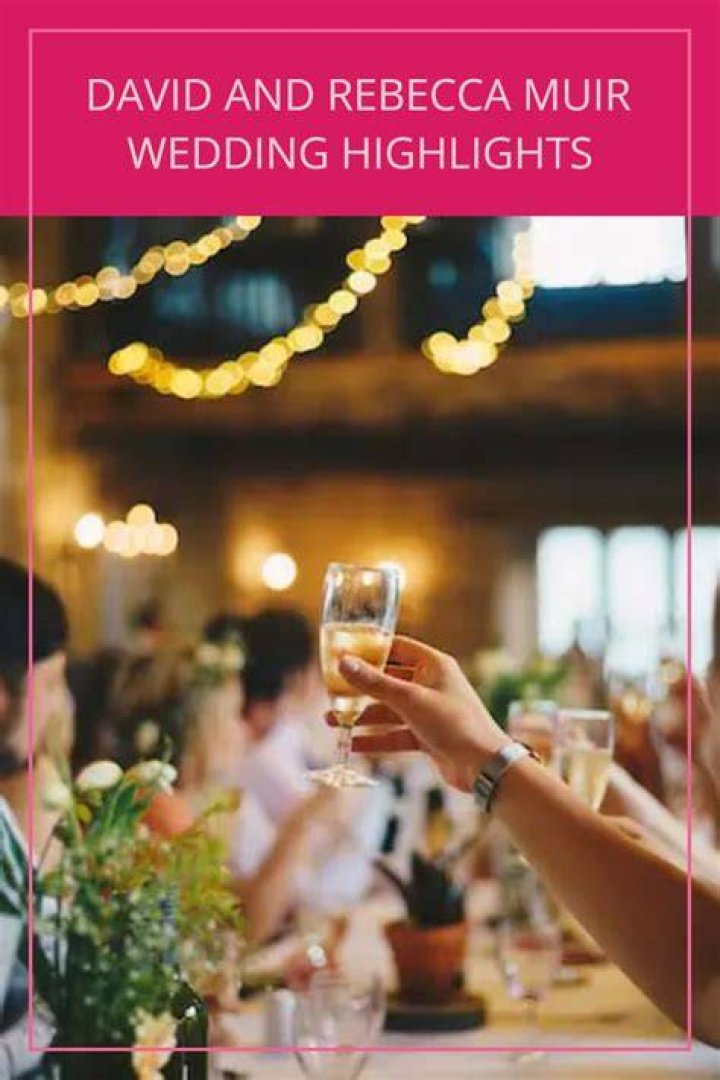 David & Rebecca Muir Wedding: A Memorable Celebration!