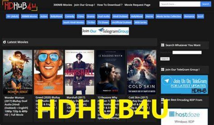 HDHub4U Official Website: Your Ultimate Destination for HD Movies