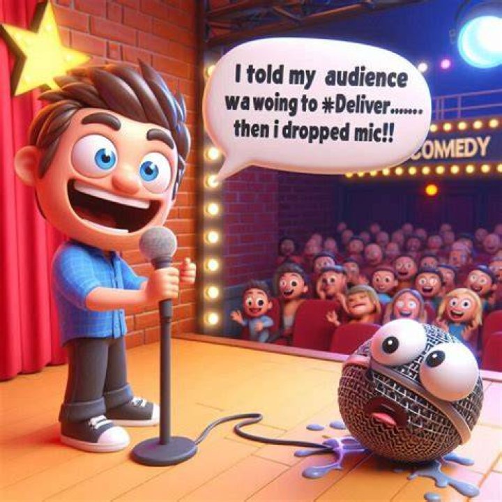 Hilarious Fluffy Comedian! Puns & Giggles Guaranteed