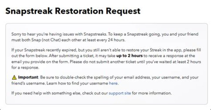 How to Successfully Submit a Snapstreak Restoration Request: A Complete Guide