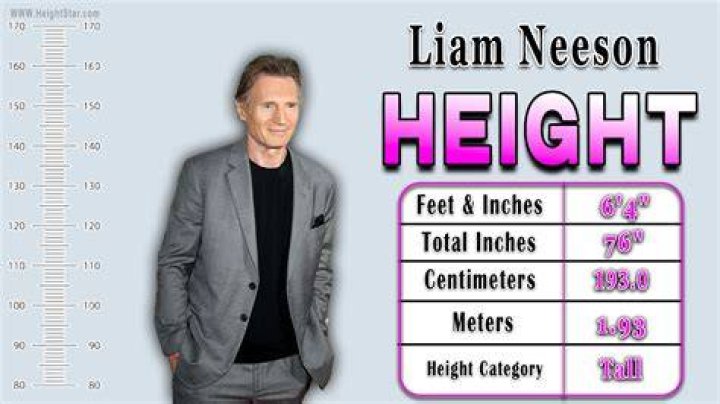 Liam Neeson Height: How Tall is the Star?