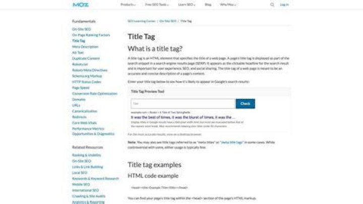 Moz Title Tag Preview: A Comprehensive Guide to Optimizing Your SEO Titles