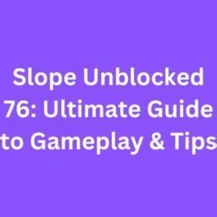 Unblocked Slope 76: The Ultimate Guide to Mastering the Game