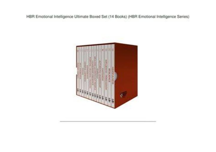 Unlock Your Emotional Intelligence: A Comprehensive Guide to the HBR Emotional Intelligence Boxed Set (6 Books)