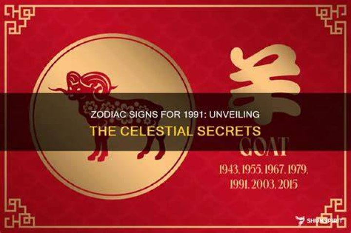 Unveiling the Mysteries of the Zodiac Sign of 1991: Insights and Beyond