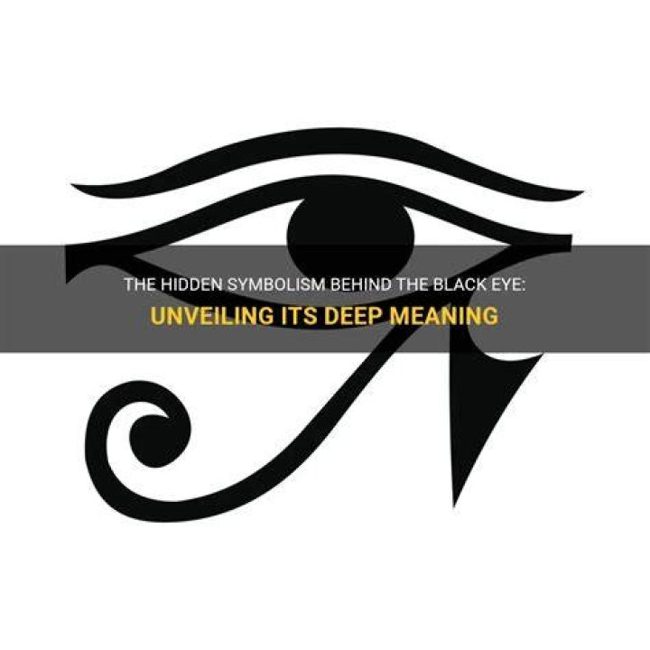 Unveiling the Profound Meaning of Black Eye Symbolism