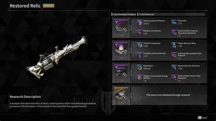 Unveiling the Relic's First Descendant